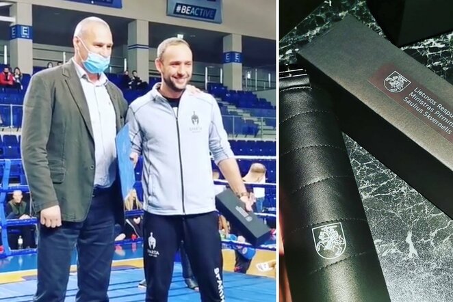 Andriui Šipailai buvo įteiktas apdovanojimas | „Stop“ kadras