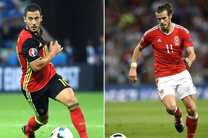 Edenas Hazardas ir Garethas Bale'as | Scanpix nuotr.