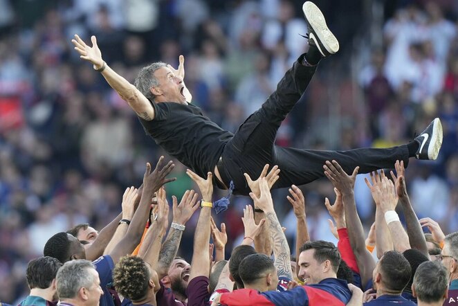 Luisas Enrique ir PSG triumfas | Scanpix nuotr.
