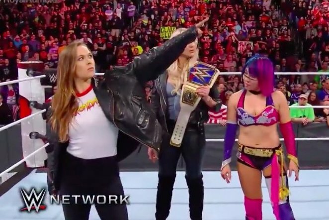 Ronda Rousey WWE ringe | Organizatorių nuotr.