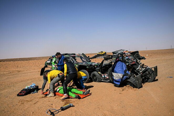 Avarija Dakare | Scanpix nuotr.