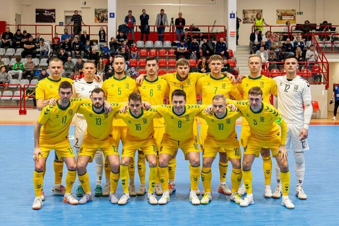 Lietuvos futsal rinktinė | lff.lt nuotr.