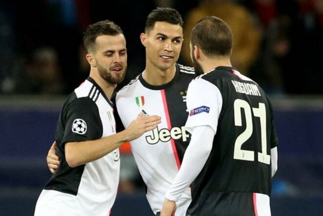 Miralemas Pjaničius, Cristiano Ronaldo, Gonzalo Higuainas  | Scanpix nuotr.