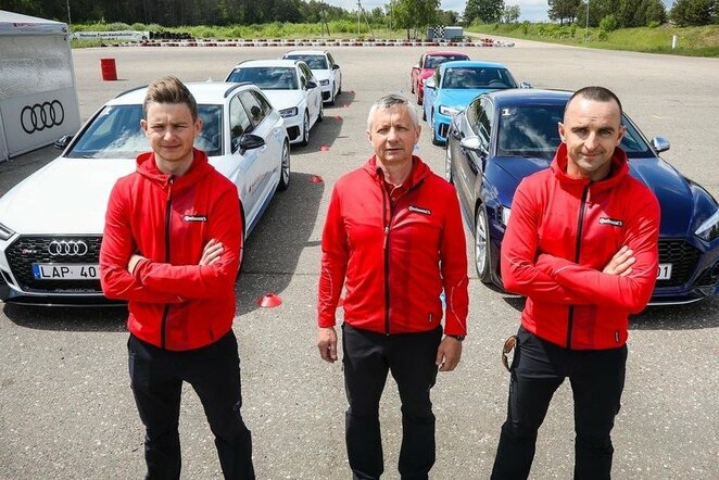 „Audi Sport Driving Academy“ pradėjo trečiąjį sezoną | Organizatorių nuotr.