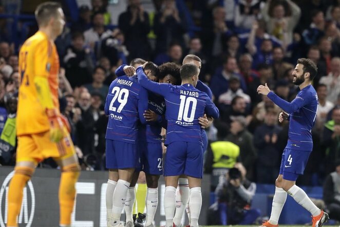 „Chelsea“ – „MOL Vidi“ rungtynių akimirka  | Scanpix nuotr.
