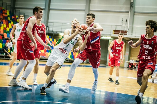 Lietuvių ir serbų rungtynės | FIBA nuotr.