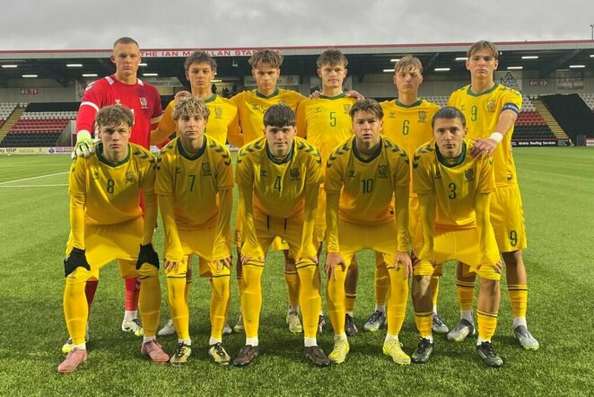 Lietuvos U-17 futbolo rinktinė | lff.lt nuotr.