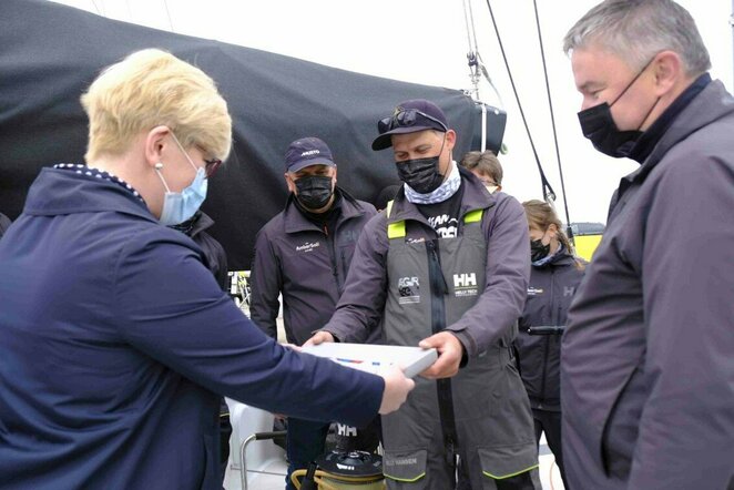 Klaipėdoje atidarytas „The Ocean Race Europe“ lenktynių aplink Europą prologas (Domo Rimeikos ir Eduardo Silvos nuotr.) | Organizatorių nuotr.
