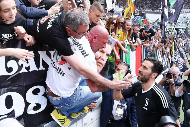 Paskutinės G.Buffono rungtynės Turino „Juventus“ gretose | Scanpix nuotr.