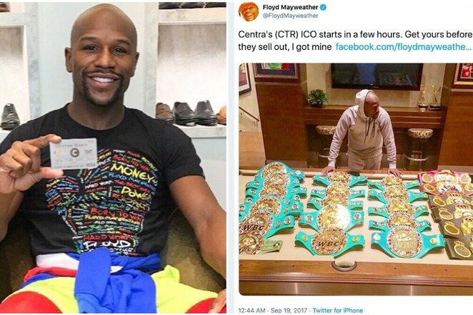 Floydo Mayweatherio ragininmai pirkti CTR žetonus | Instagram.com nuotr