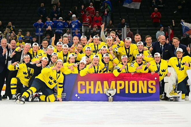 Švedija U-20 – Čekija U-20 rungtynių akimirka  | Allos Fedorčenko ir Manto Stankevičiaus nuotr.