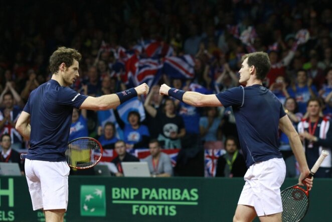 Broliai Murray'ai | Reuters/Scanpix nuotr.