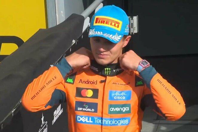 Lando Norrisas | „Stop“ kadras