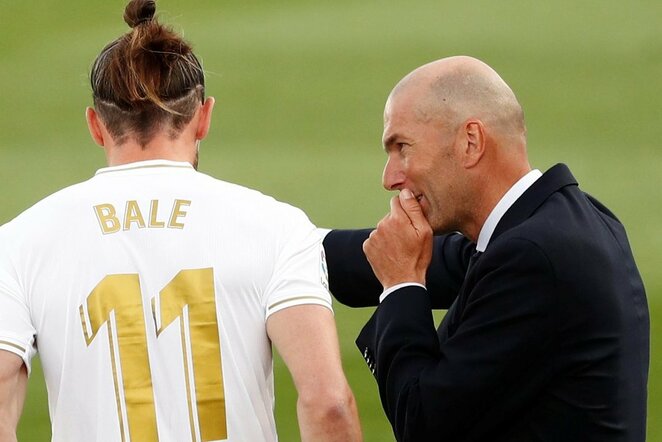 Garethas Bale'as ir Zinedeine'as Zidane'as | Scanpix nuotr.