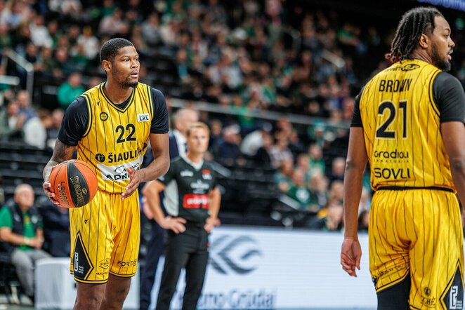 „Žalgiris“ – „Šiauliai“ rungtynių akimirka | Eriko Ovčarenko / BNS foto nuotr.