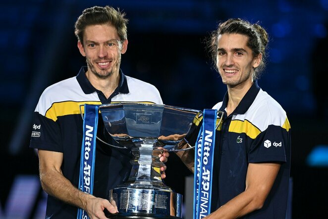 Nicolas Mahut ir Pierre'as-Huguesas Herbertas | Scanpix nuotr.