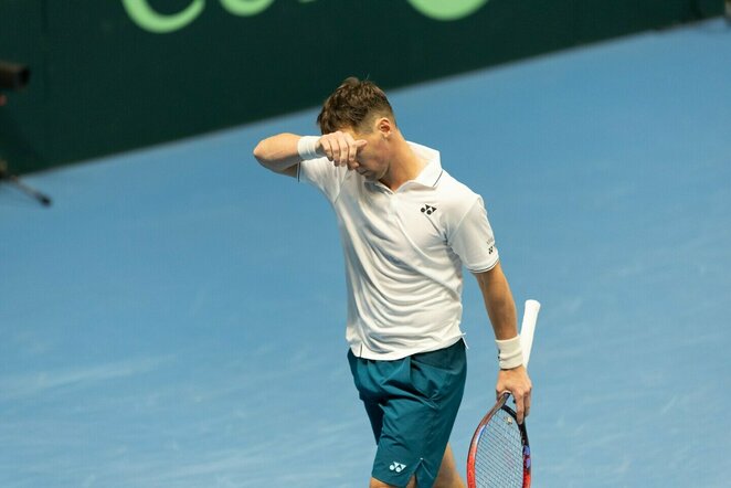 Ričardas Berankis prieš Sabą Purtseladzę | Sauliaus Čirbos nuotr.