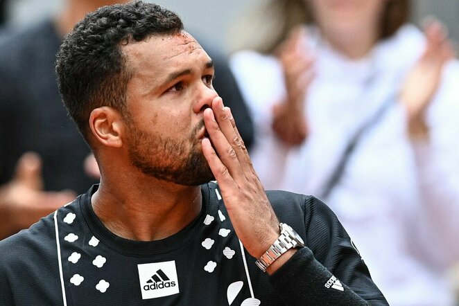 Jo-Wilfriedas Tsonga | Scanpix nuotr.