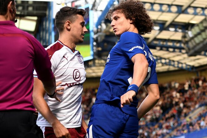  „Chelsea“ – „Burnley“ rungtynių akimirka | Scanpix nuotr.