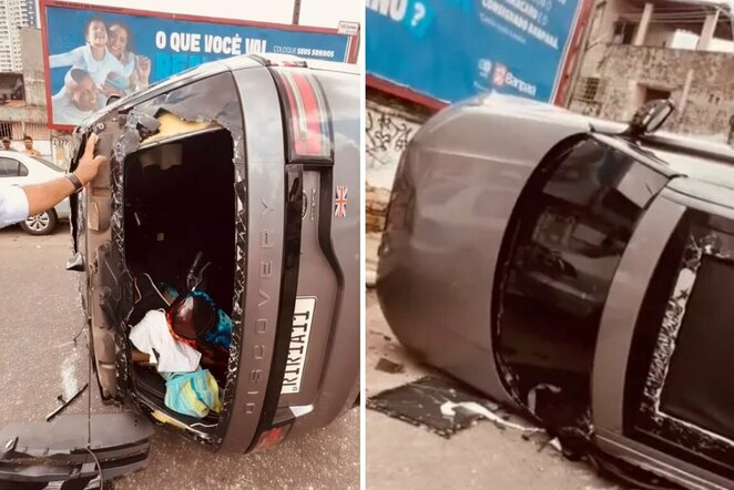 Deivesonas Figueiredo pateko į avariją | „Stop“ kadras