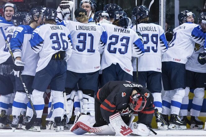Suomijos - Kanados U-20 rinktinių susitikimas | Scanpix nuotr.