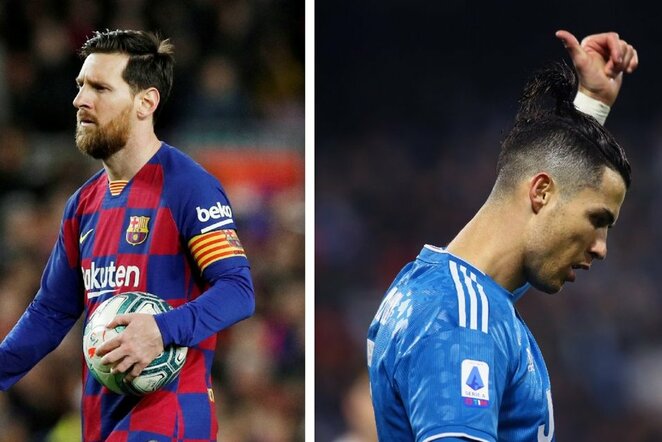 Lionelis Messi ir Cristiano Ronaldo | Scanpix nuotr.