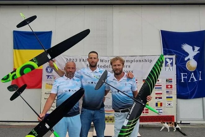 Lietuvos F3K aviamodelių rinktinė | Organizatorių nuotr.