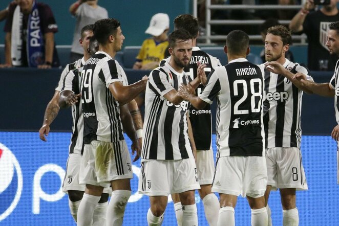 „Juventus“ džiaugiasi įvarčiu | Scanpix nuotr.