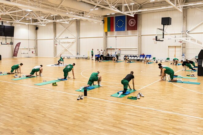 „Žalgirio“ treniruotė | „Žalgirio“ nuotr.