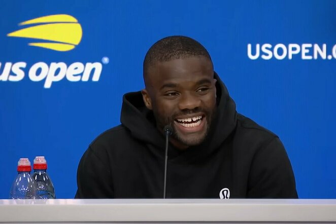 Francesas Tiafoe | „Stop“ kadras