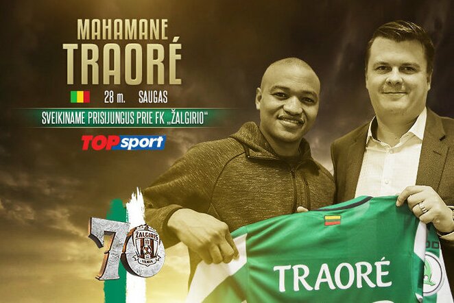 Mahamane Traore | fkzalgiris.lt nuotr.