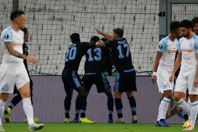 „Marseille“ – „Lazio“ rungtynių akimirka | Scanpix nuotr.