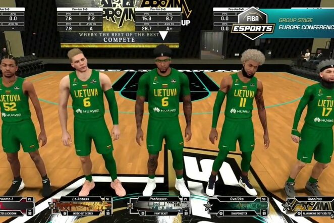 Lietuvos esporto krepšinio rinktinė | Youtube.com nuotr.