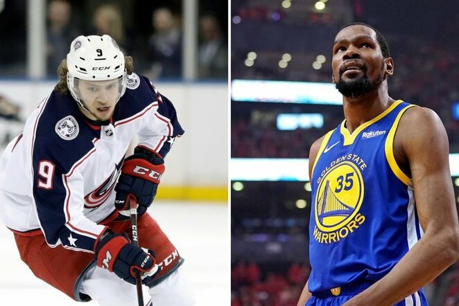Artemi Panarinas ir Kevinas Durantas | Scanpix nuotr.