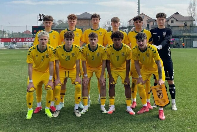Lietuvos U-17 futbolo rinktinė | lff.lt nuotr.