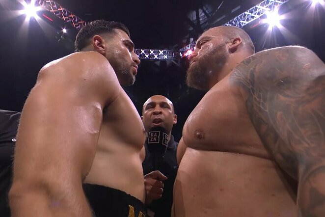 Tommy Fury ir Eddie Hallas | Stop kadras
