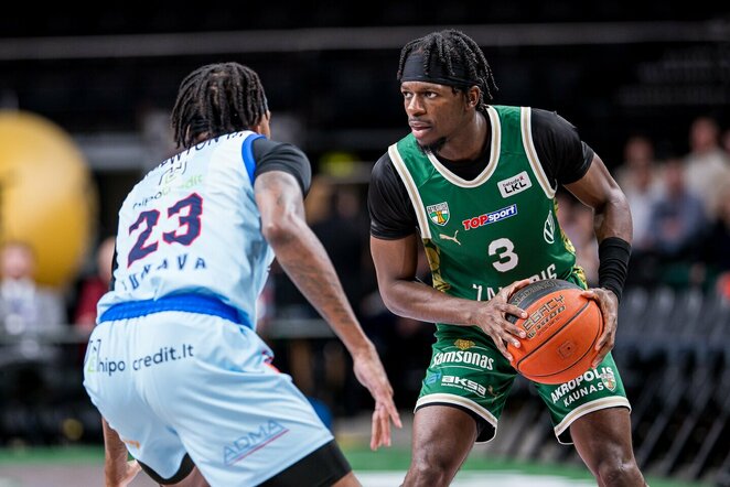 „Žalgiris“ – „CBet“ rungtynių akimirka | Roko Lukoševičiaus/Betsafe-LKL nuotr.