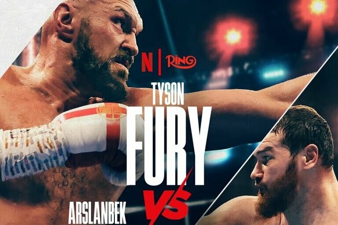 Tysonas Fury ir Arslanbekas Machmudovas | Organizatorių nuotr.