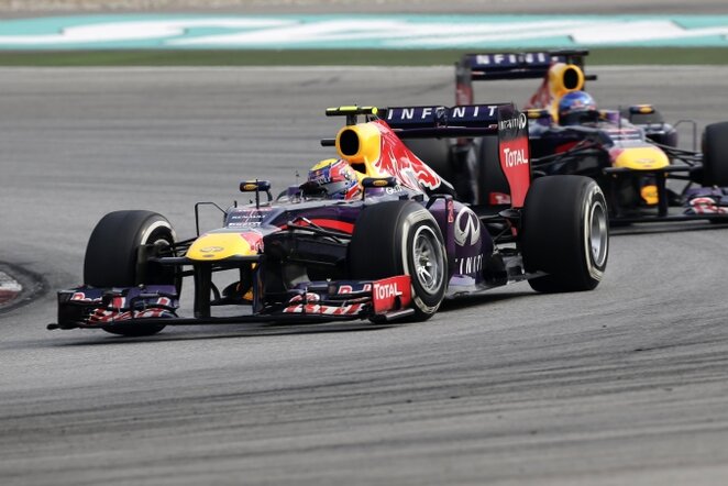 Sebastianas Vettelis ir Markas Webberis | REUTERS/Scanpix nuotr.