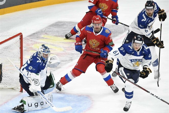 Suomių ir rusų rungtynės | Scanpix nuotr.