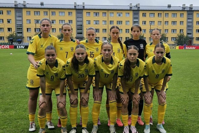 Lietuvos WU-17 futbolo rinktinė | lff.lt nuotr.