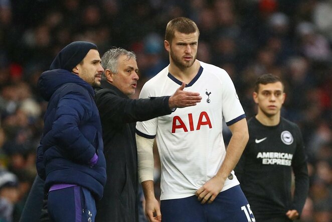 Jose Mourinho ir Ericas Dieras | Scanpix nuotr.