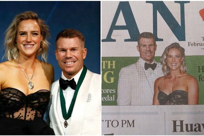 Sportininkų nuotraukų montažas Australijoje sukėlė didelį seksizmo skandalą | „Twitter“ nuotr.