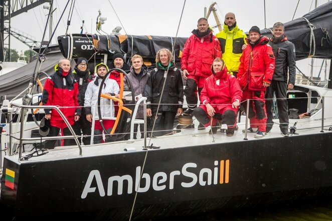 „Ambersail 2“ įgula grįžo į Lietuvą | Tomo Pikturnos nuotr.