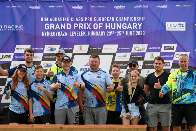 Lietuvos vandens motociklų sporto federacijos nuotr. | „Facebook“ nuotr.