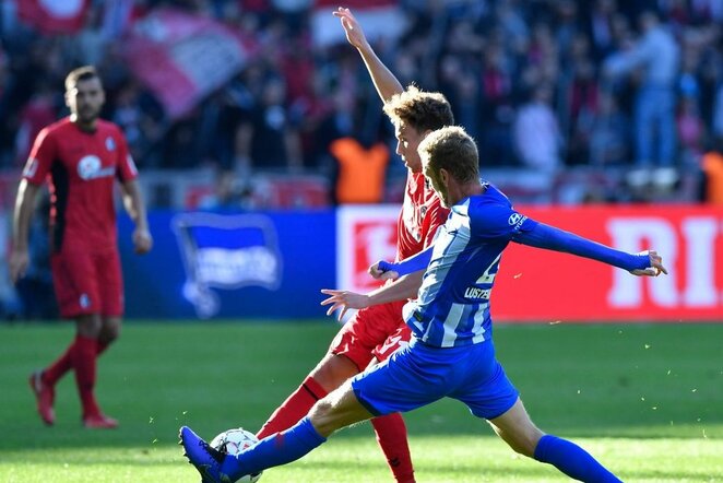 „Hertha“ – „Freiburg“ rungtynių akimirka   | Scanpix nuotr.