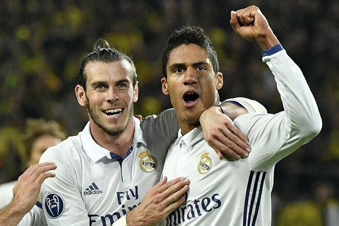 Garethas Bale'as ir Raphaelis Varane'as | Scanpix nuotr.