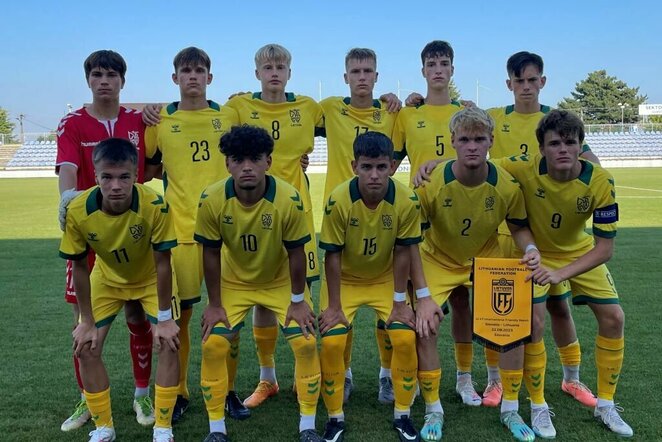 Lietuvos U-17 futbolo rinktinė | lff.lt nuotr.