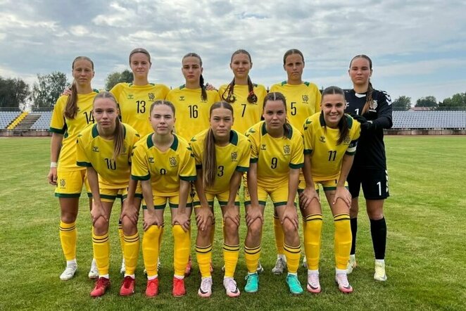 Lietuvos WU-19 futbolo rinktinė | lff.lt nuotr.