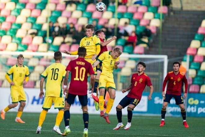 Lietuvos U-21 rinktinė | LFF nuotr.